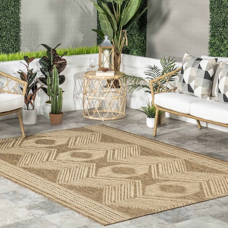 Nuloom Ranya Tribal Indoor/Outdoor Area Rug 6ft 7in GBCB01A-S67067